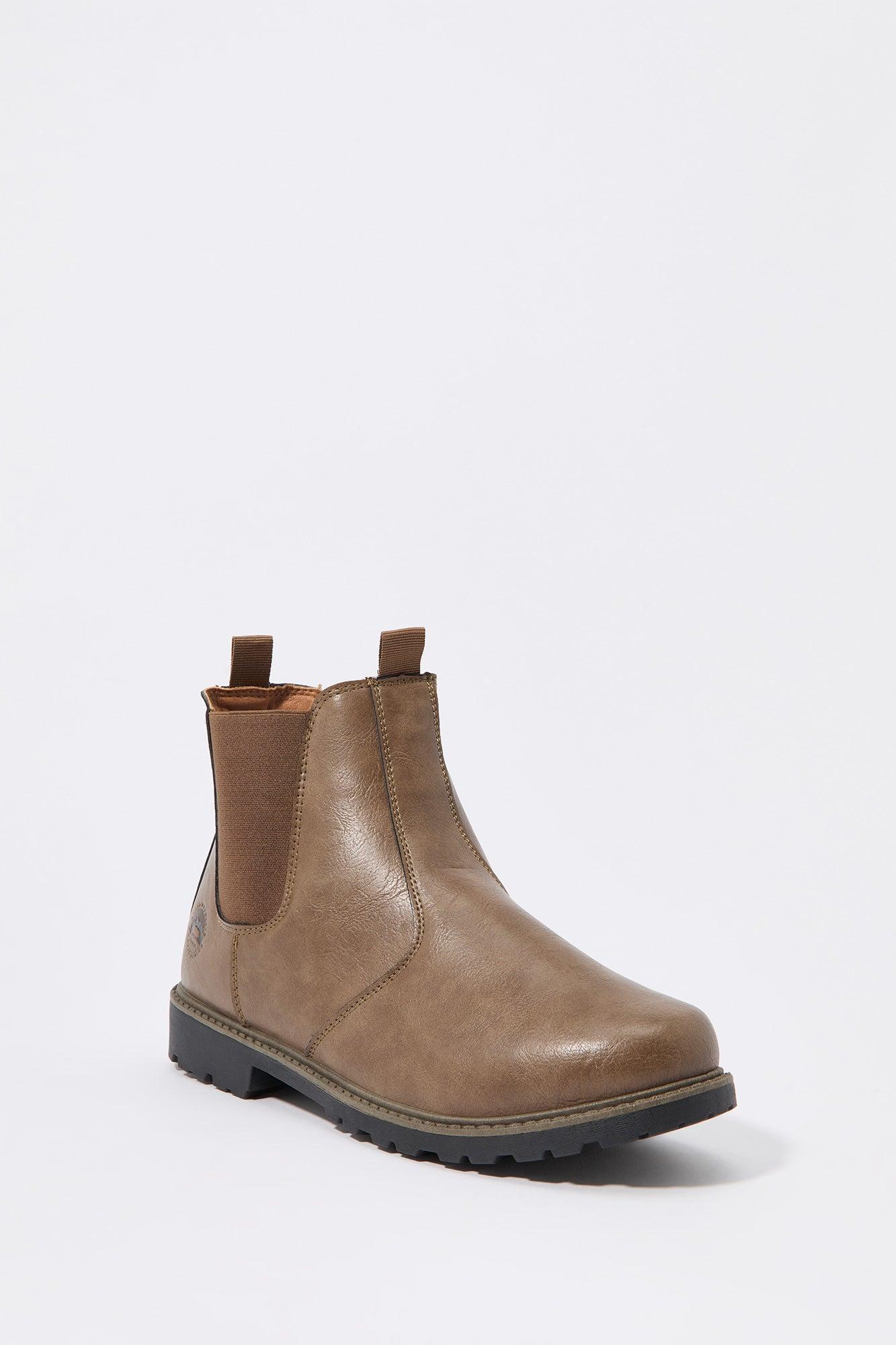 Faux Leather Chelsea Boot Male Product Image