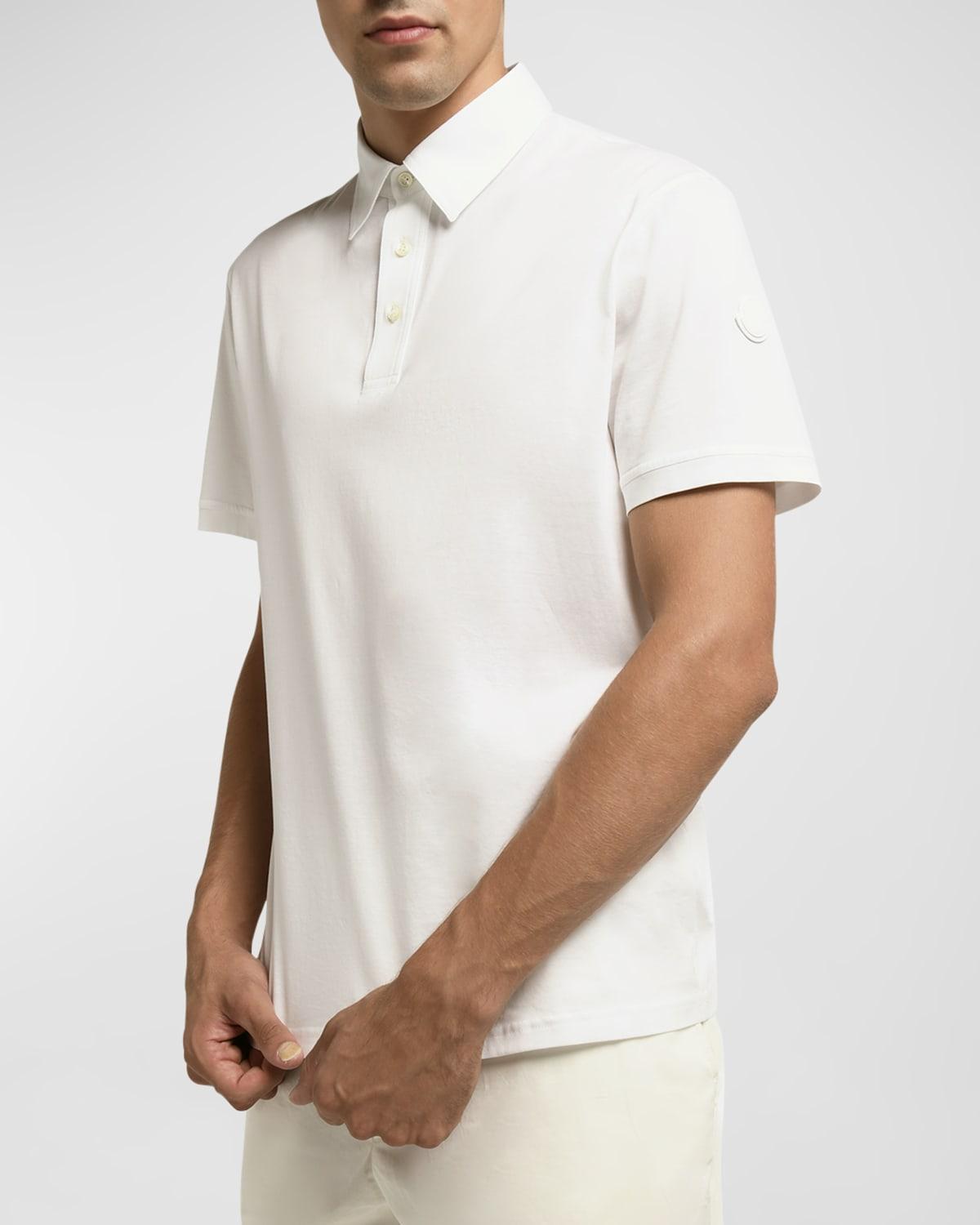 Mens Soft Knit Polo Shirt Product Image