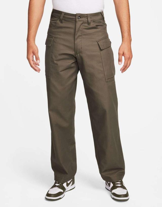 Nike Life cargo pants in khaki  Product Image