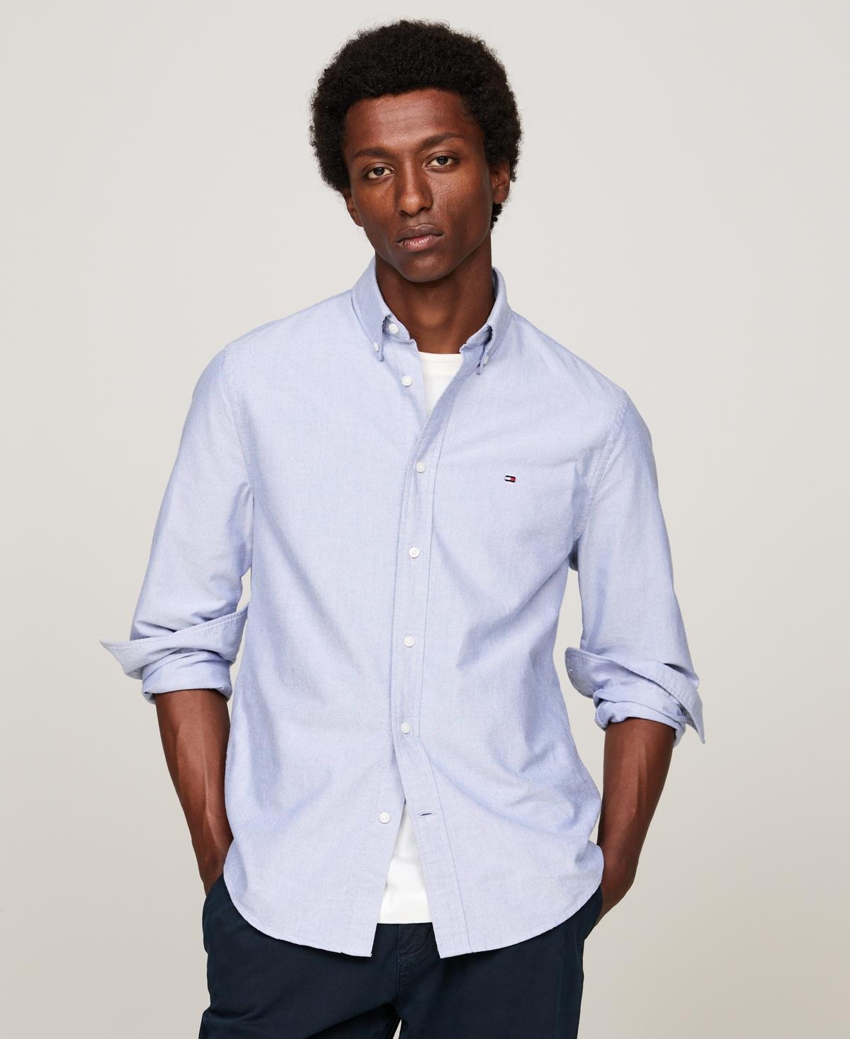 Tommy Hilfiger Mens Regular-Fit Heritage Oxford Shirt Product Image