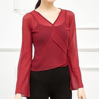 Long-Sleeve Dance Top Product Image