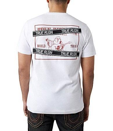 True Religion Short Sleeve Taped Graphic T Product Image