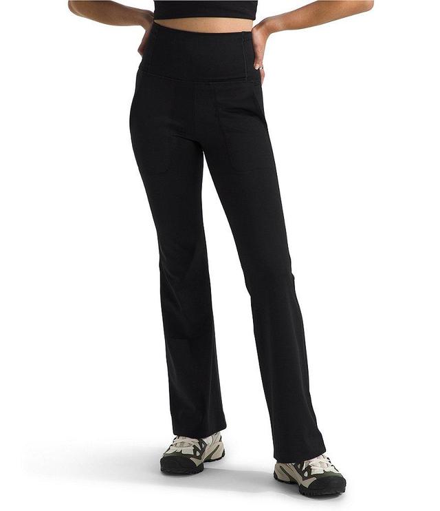 The North Face Women's Dune Sky Contour Waist Flare Leg UPF 40 Pull-On Tights Product Image