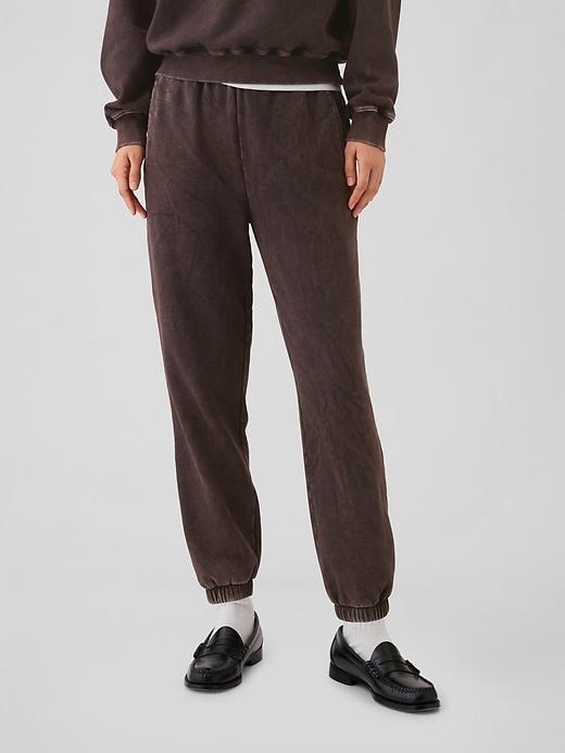 High Rise Boyfriend Joggers Product Image