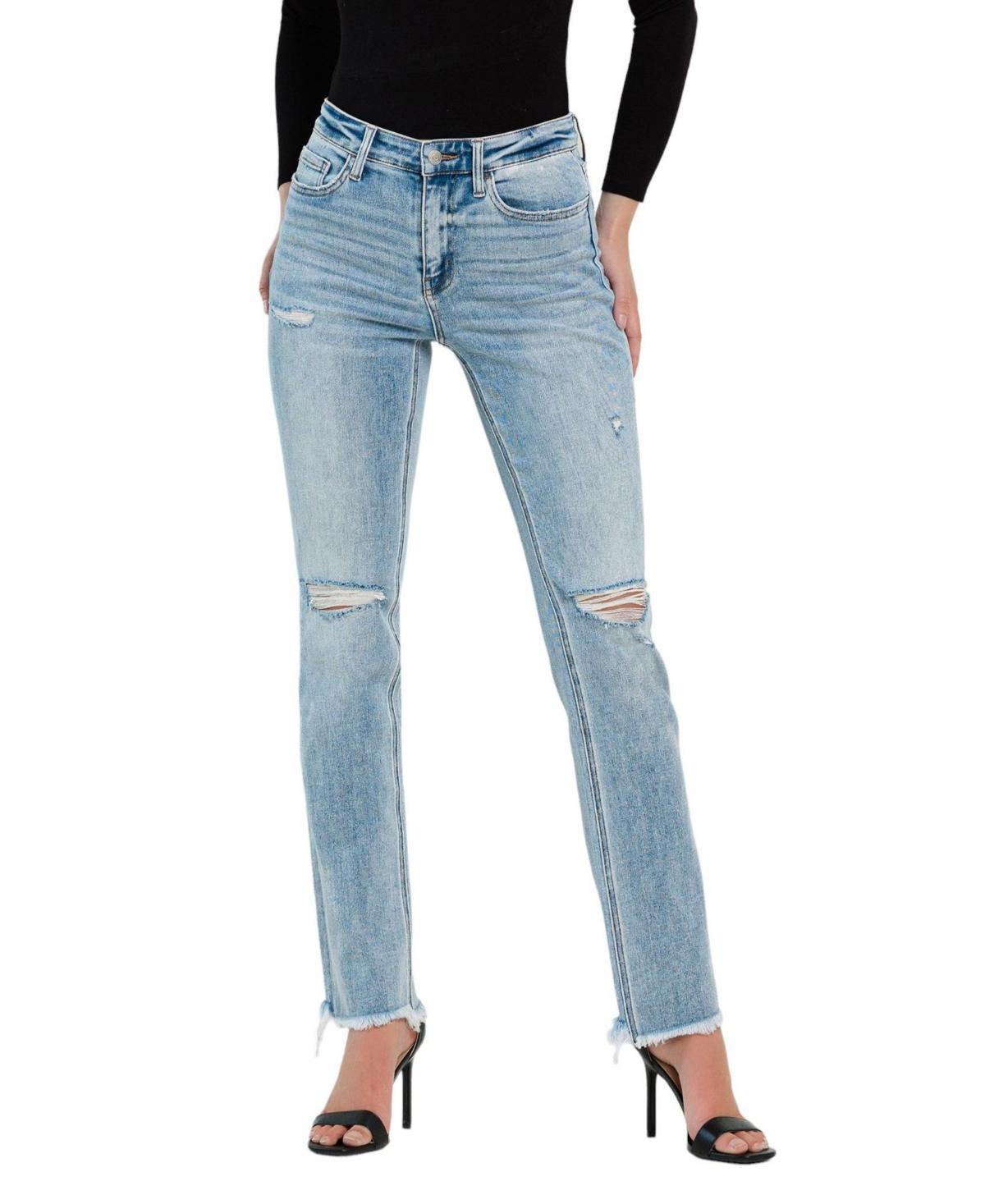 Flying Monkey Womens High Rise Straight Jeans product image