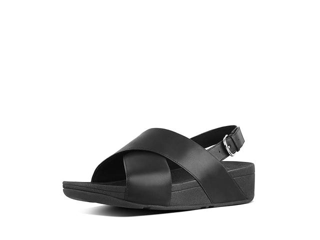 FitFlop Lulu Cross-Back Strap Sandals - Leather Women's Sandals Product Image