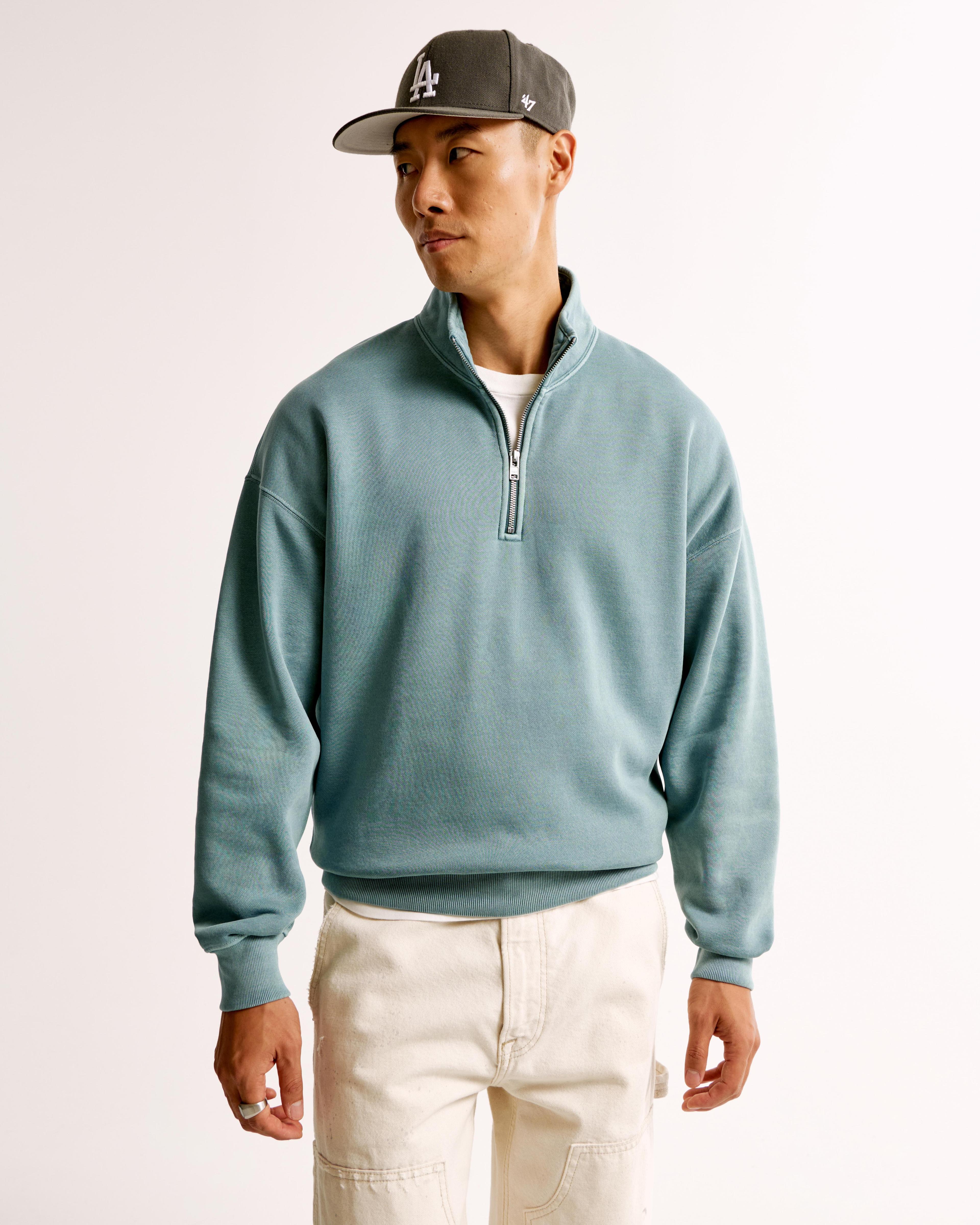 Essential Half-Zip Sweatshirt Product Image