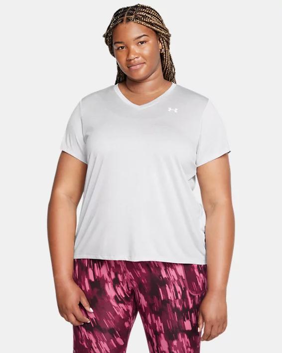 Womens UA Tech Twist V-Neck Short Sleeve Product Image