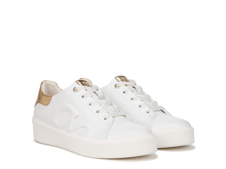 Naturalizer Morrison Logo (Warm White Leather) Women's Shoes Product Image