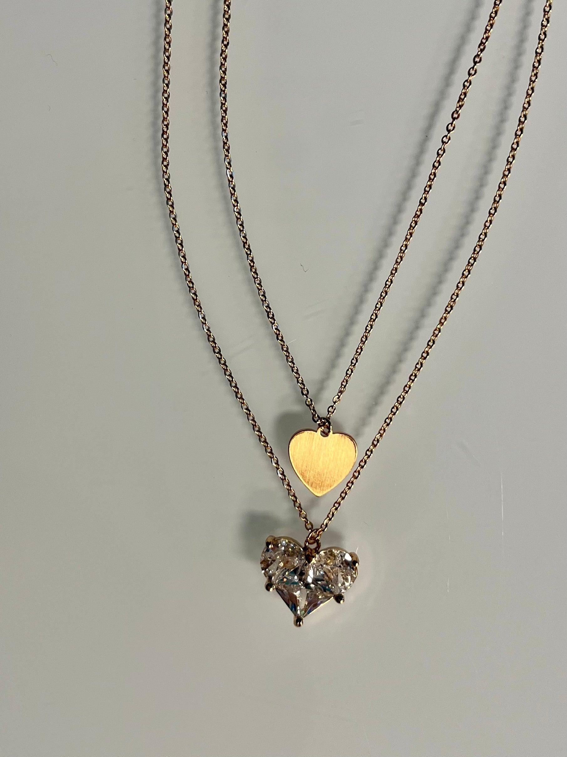 Crystal Heart Necklace Product Image