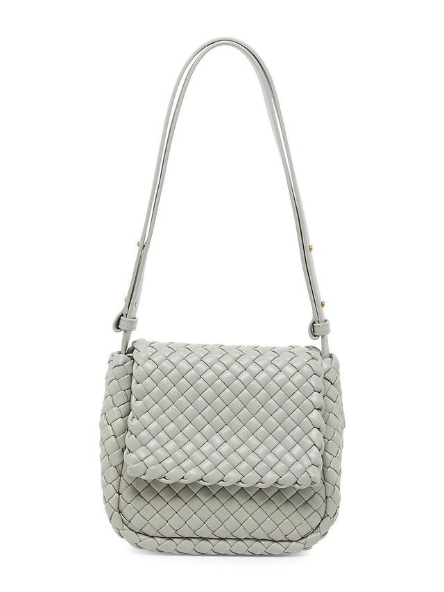 Bottega Veneta Mini Cobble Padded Intrecciato Leather Shoulder Bag Product Image