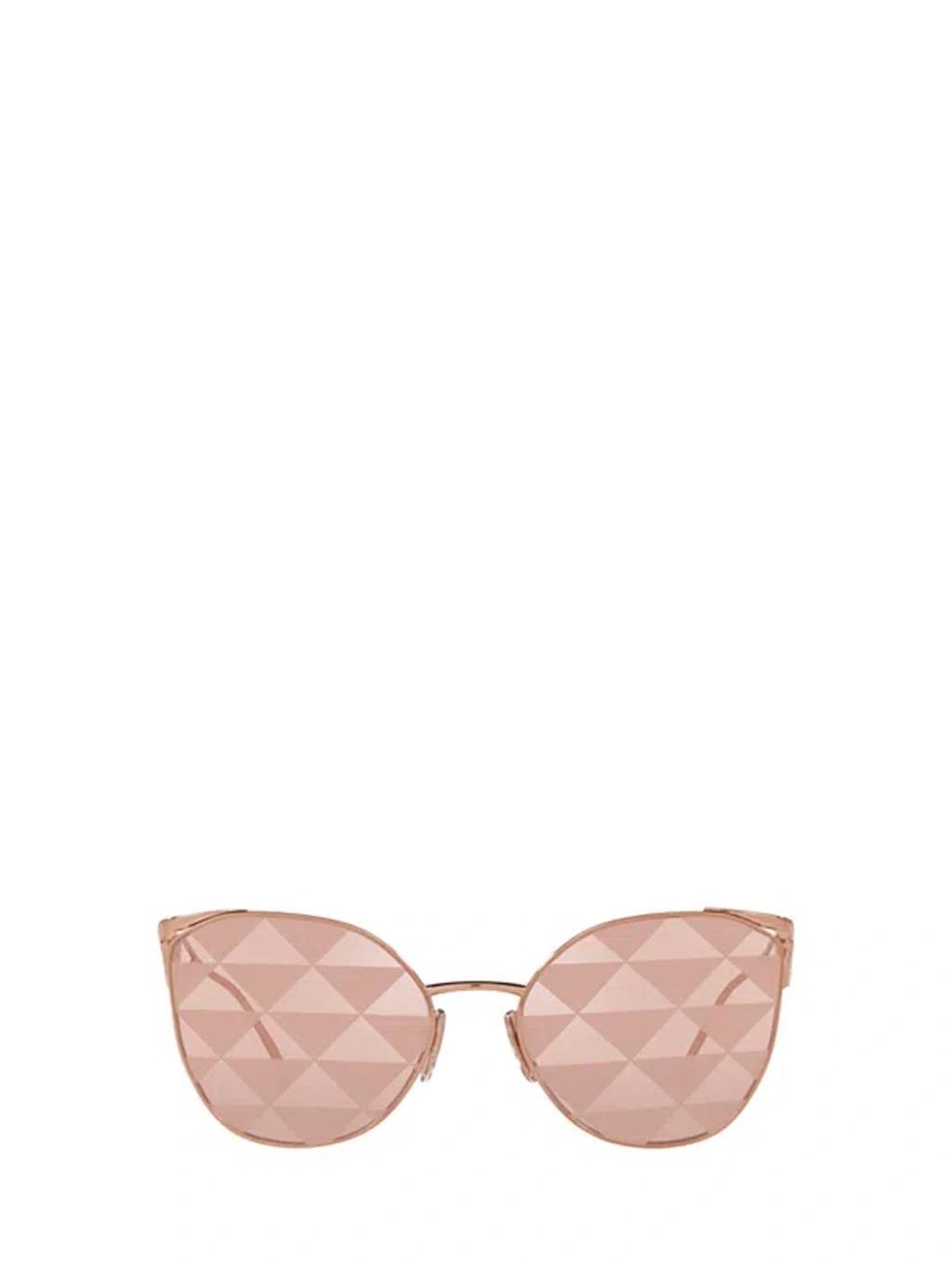 Women's Pr-50zs-svf05t Fashion 59mm Pink Gold Sunglasses In Pink Gold-tone Product Image