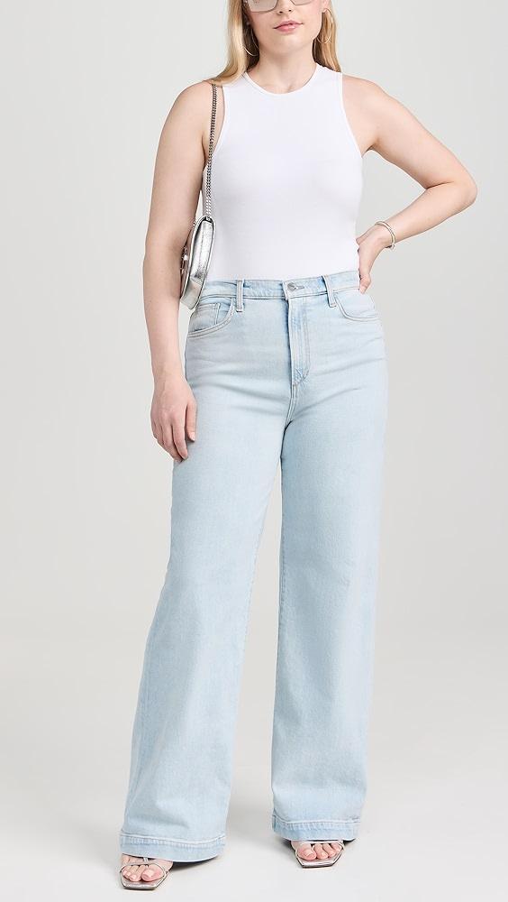 Joe's Jeans The Mia Wide Leg Trouser Hem Jeans | Shopbop Product Image