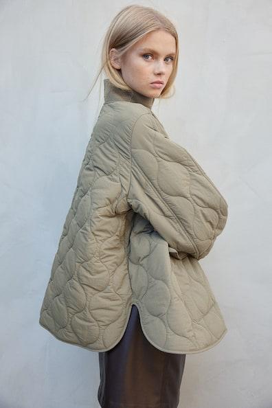 Oversized Quilted Jacket Product Image