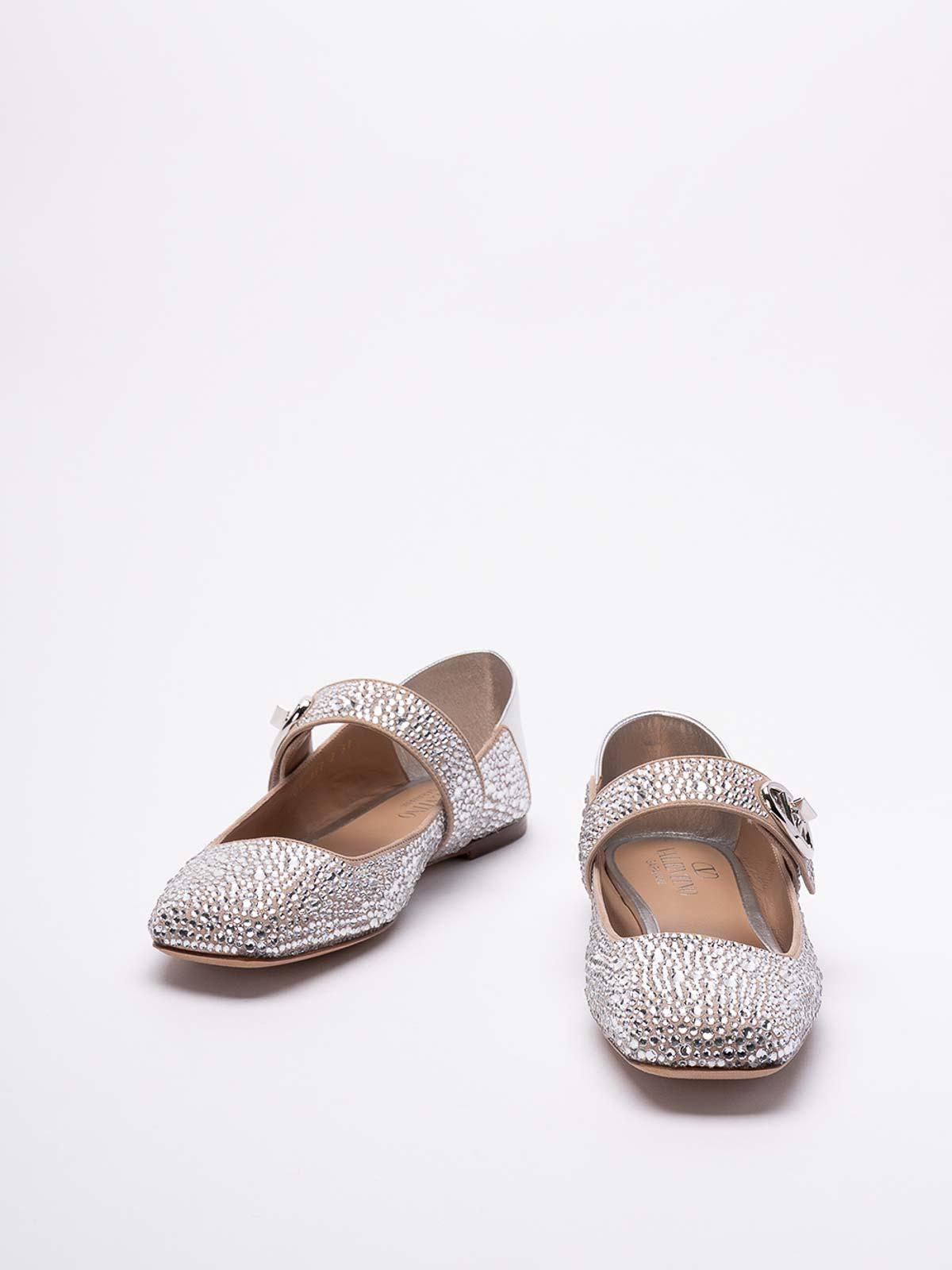 Low Shoes In Silver Product Image