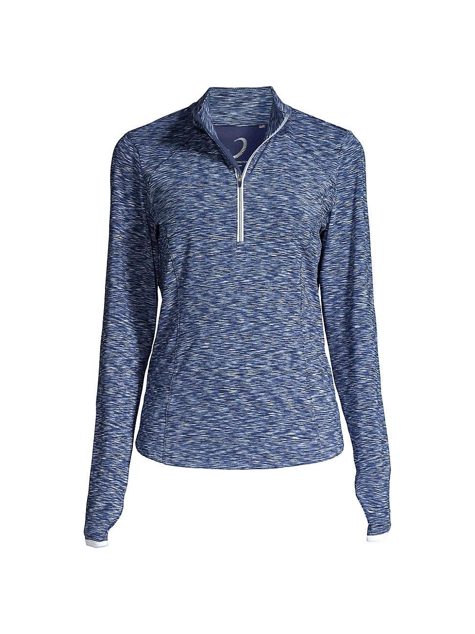 Womens Shae Half-Zip Pullover Top Product Image