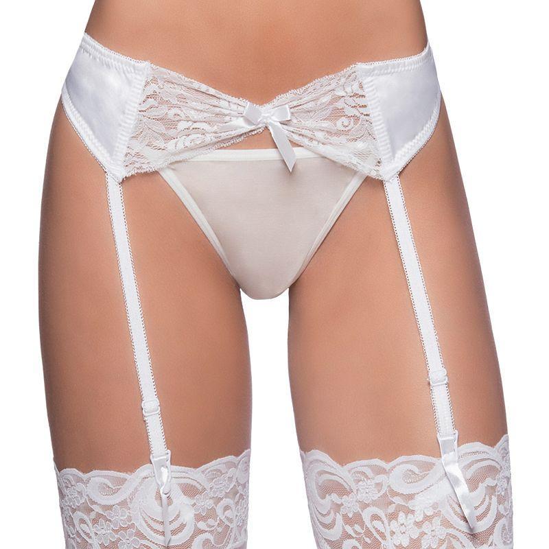 Oh La La Cheri Lace-Front Garter Belt 3129, Womens Product Image