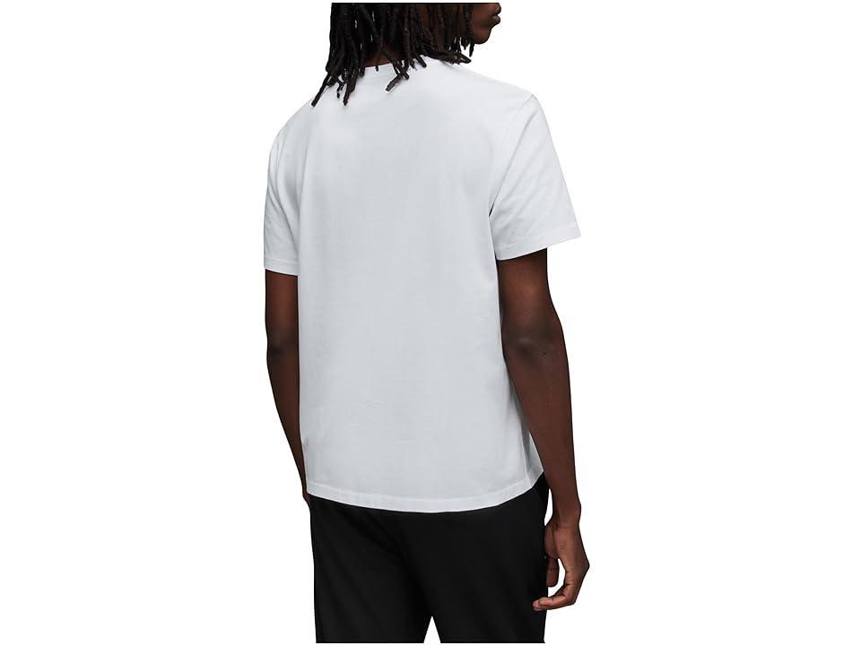 AllSaints Curtis Short Sleeve Crew (Optic ) Men's T Shirt Product Image