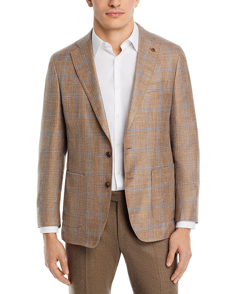 Peter Millar Mason Windowpane Plaid Regular Fit Soft Sport Coat Product Image