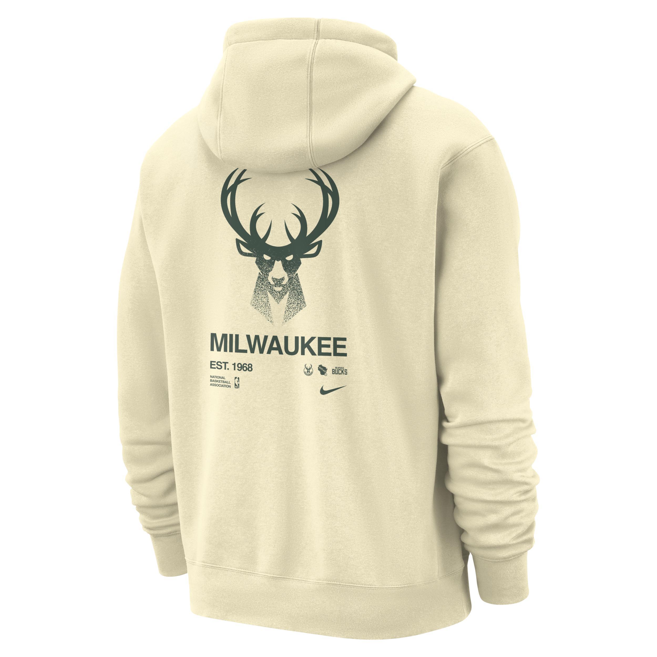 Milwaukee Bucks Club Courtside Nike Men's NBA Pullover Hoodie Product Image