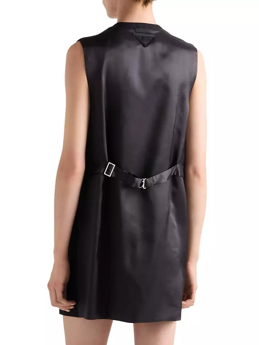 Gabardine Mini Dress Product Image