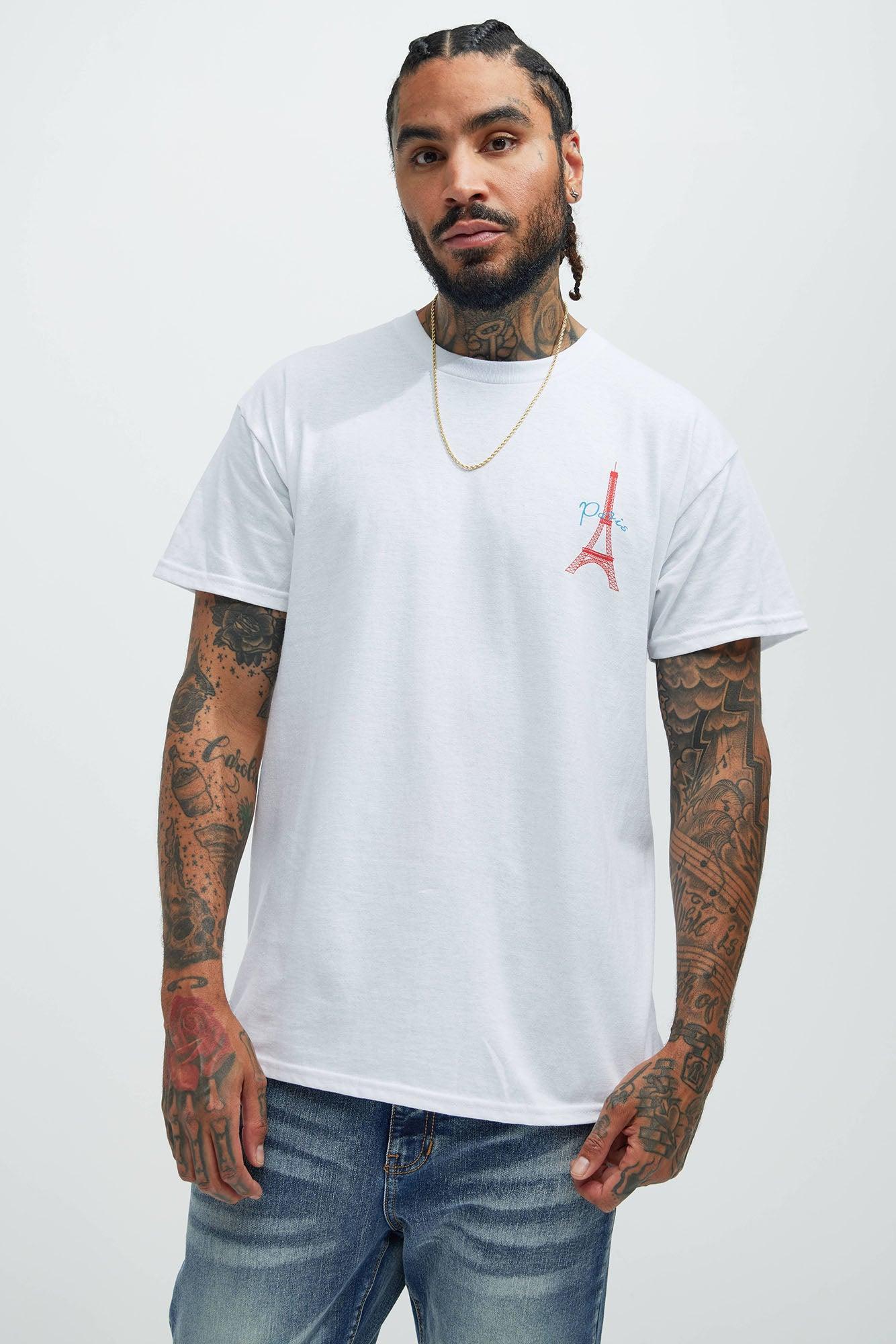 Ville Lumiere Short Sleeve Tee - White Product Image