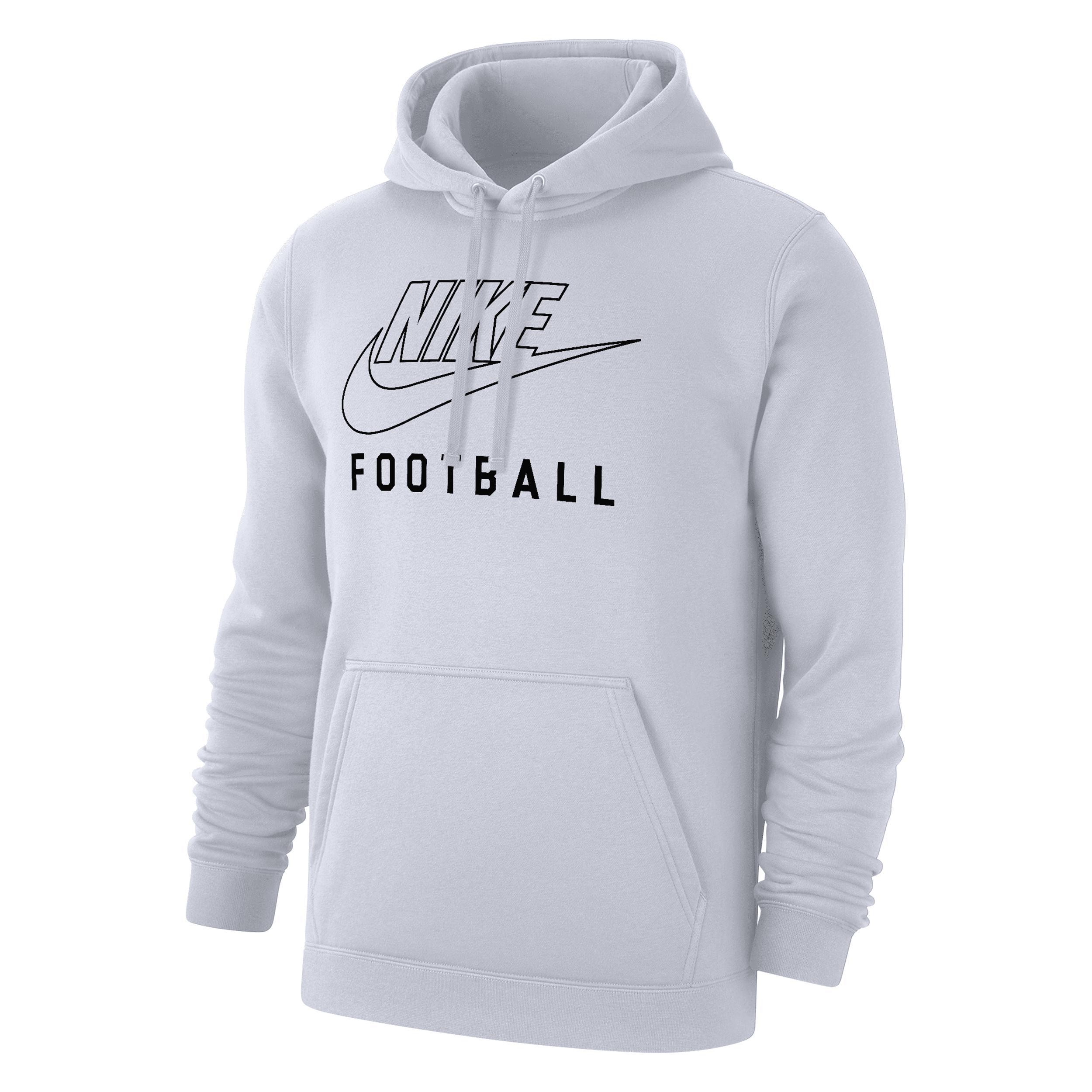 Nike Men's Swoosh Club Fleece Football Pullover Hoodie Product Image