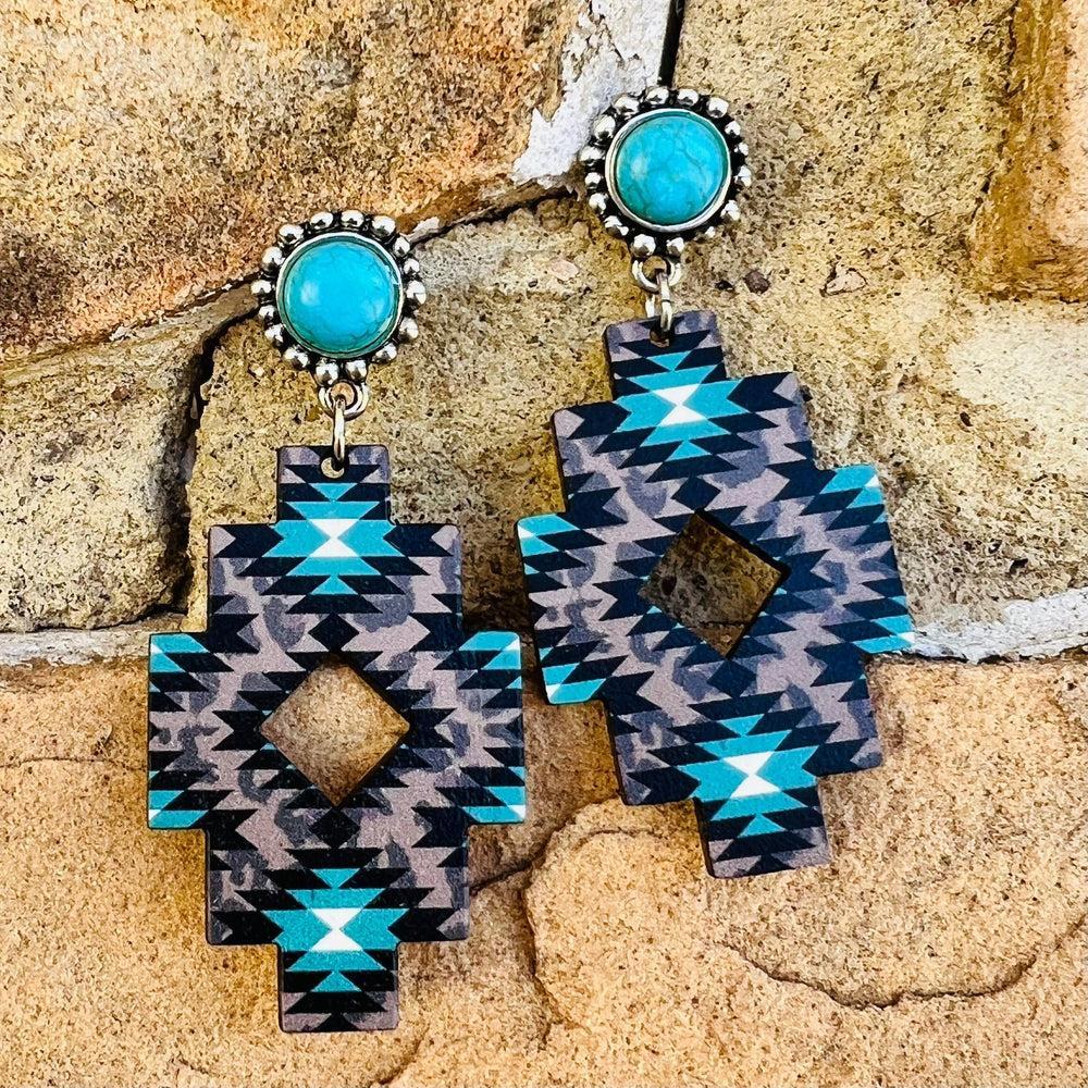 Aztec Ranch Earrings Product Image