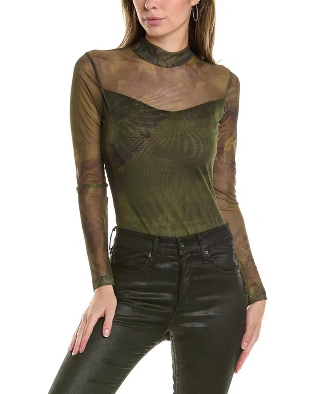 Elia Bodysuit In Green Product Image