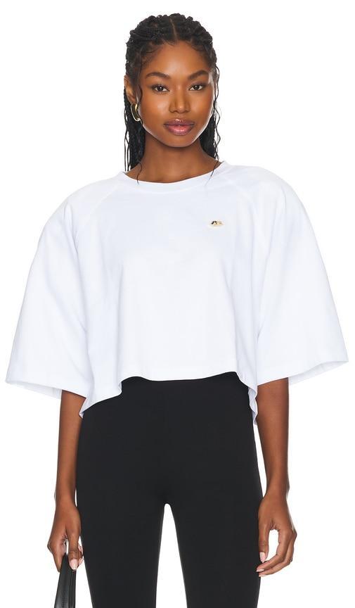 Cropped Padded T-shirt Product Image