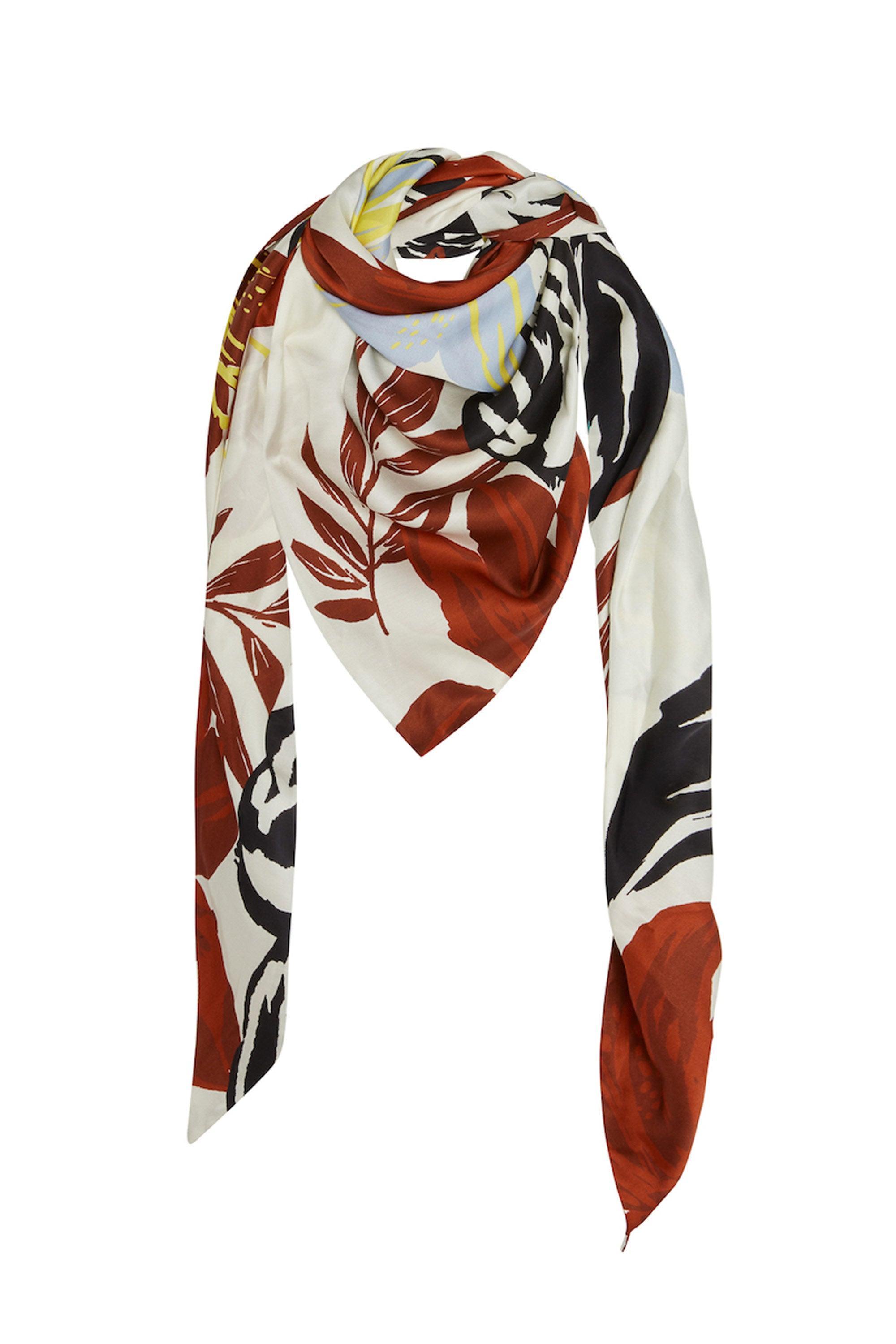 The Floral Scarf Top Product Image