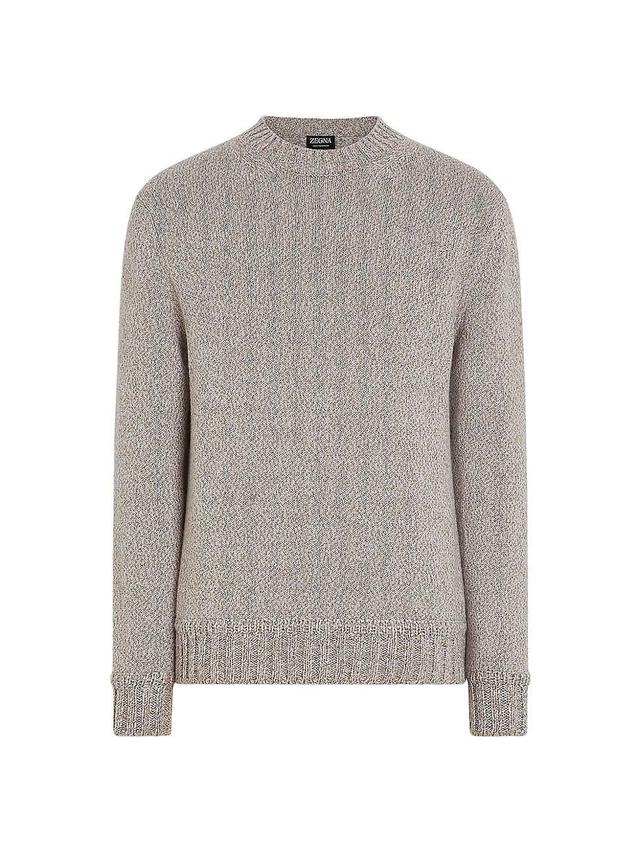 Mens Oasi Cashmere Crewneck Sweater Product Image