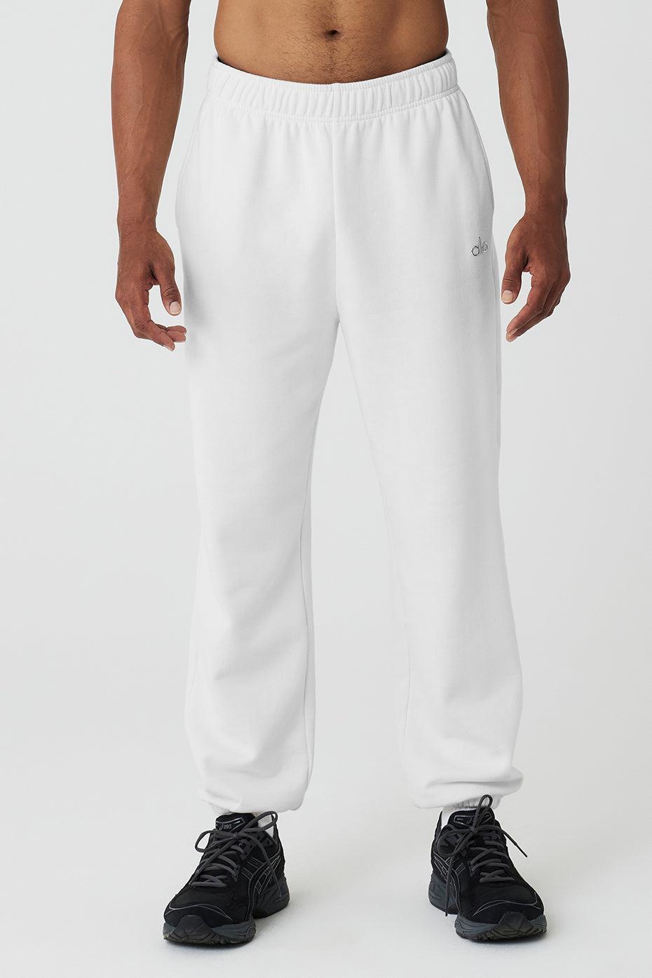 Accolade Sweatpant - White Product Image