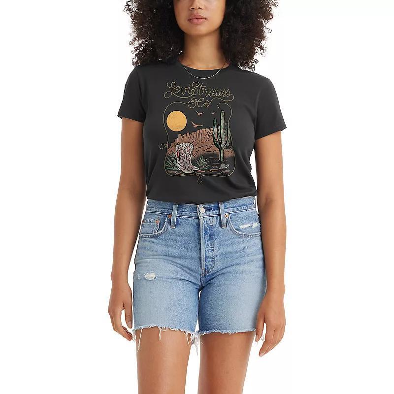 Womens Levis Logo Perfect Tee Product Image