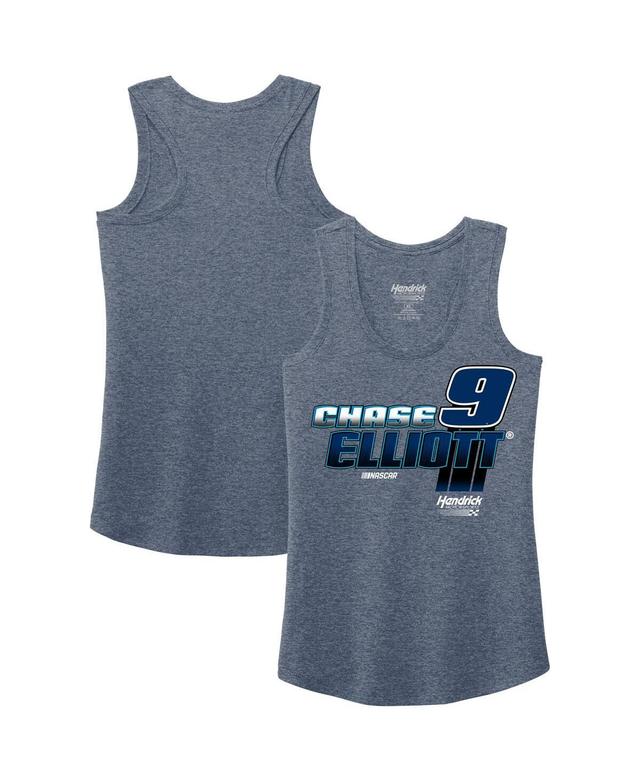 Womens Hendrick Motorsports Team Collection Navy Chase Elliott Racer Back Tank Top Product Image