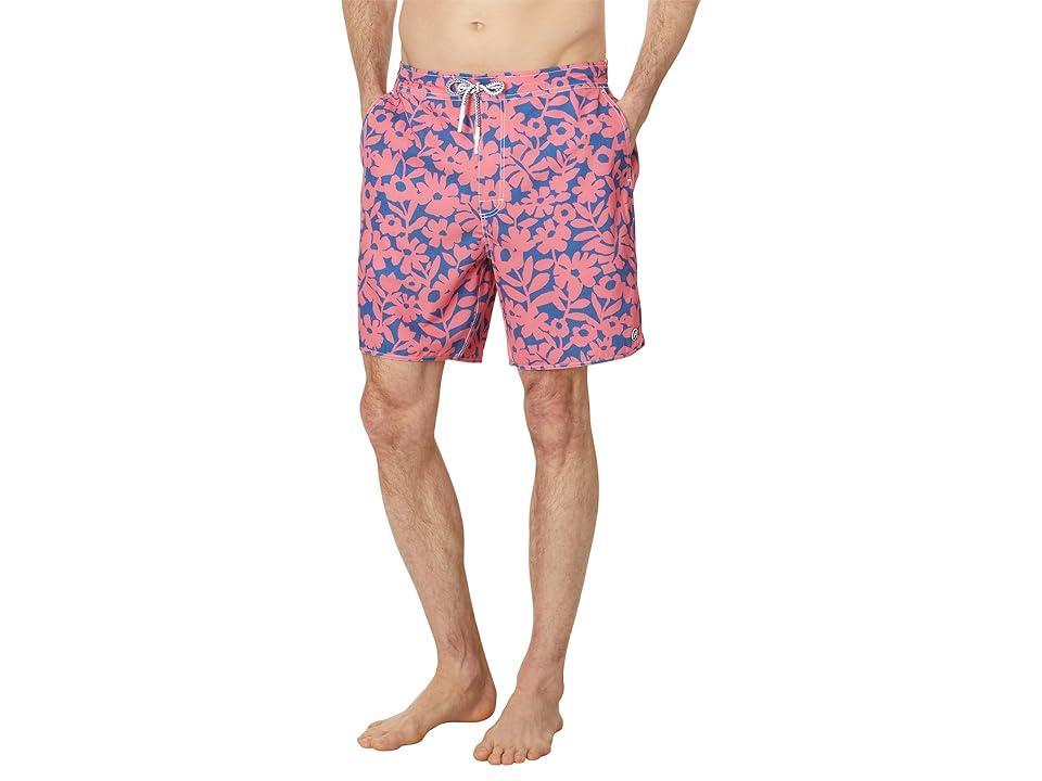 johnnie-O Barbuda Floral Swim Trunks Product Image