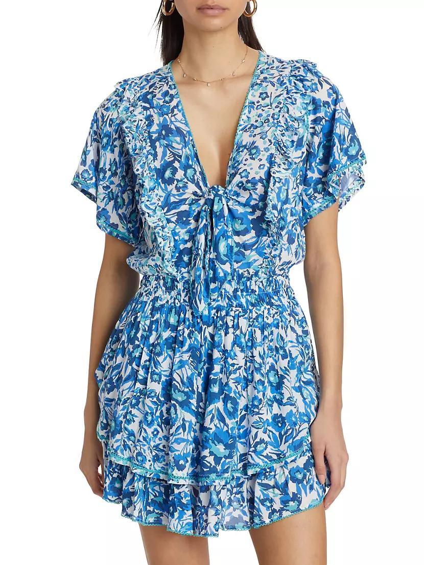 Alyson Floral Minidress Product Image