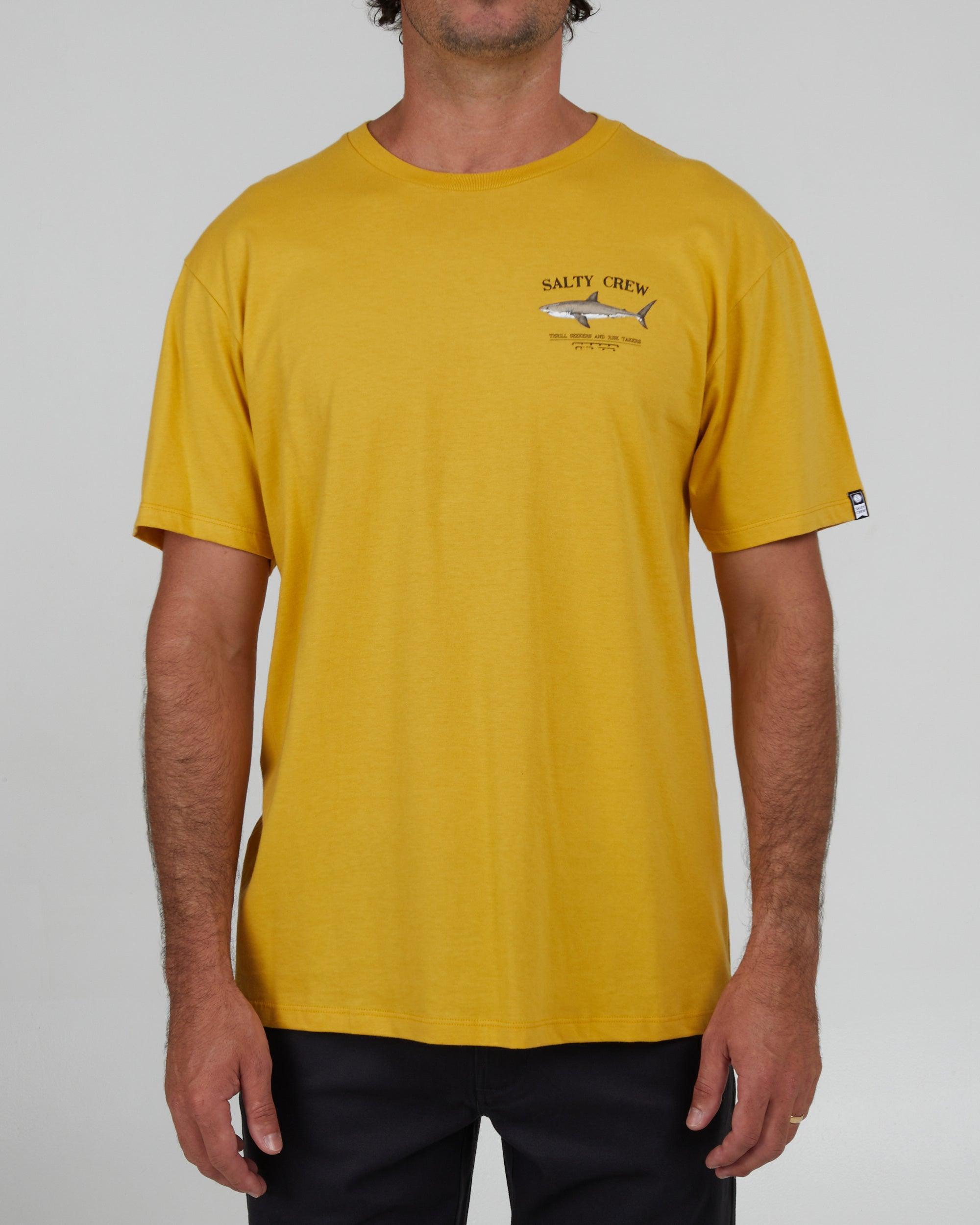 Bruce Premium Tee - Mustard Male Product Image