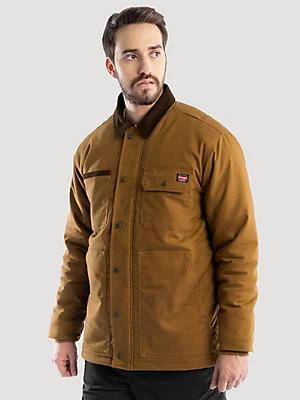 Men's Workwear Corduroy Barn Coat | Men's JACKETS & OUTERWEAR | Wrangler® Product Image