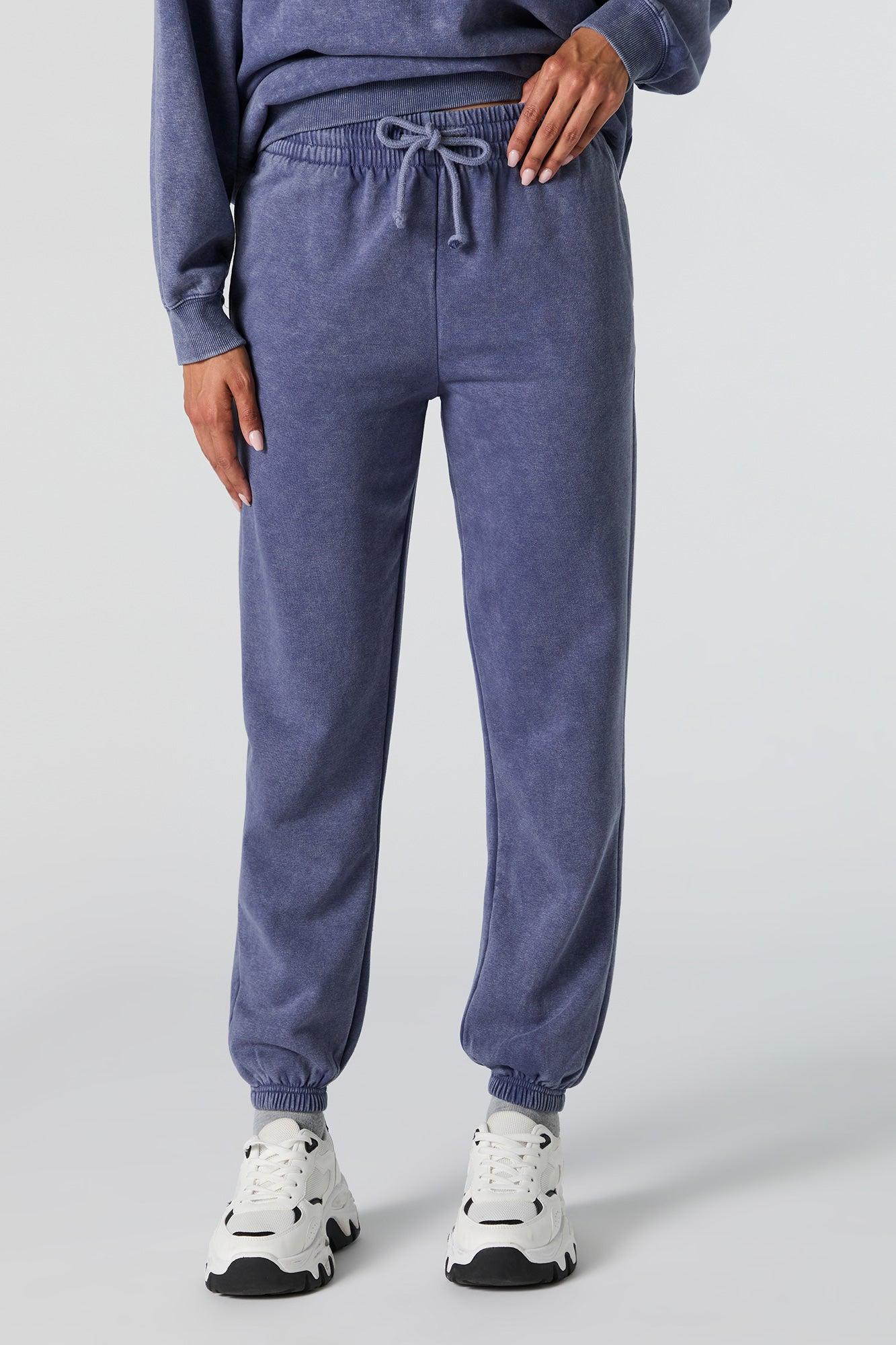 Washed Fleece Jogger Female Product Image