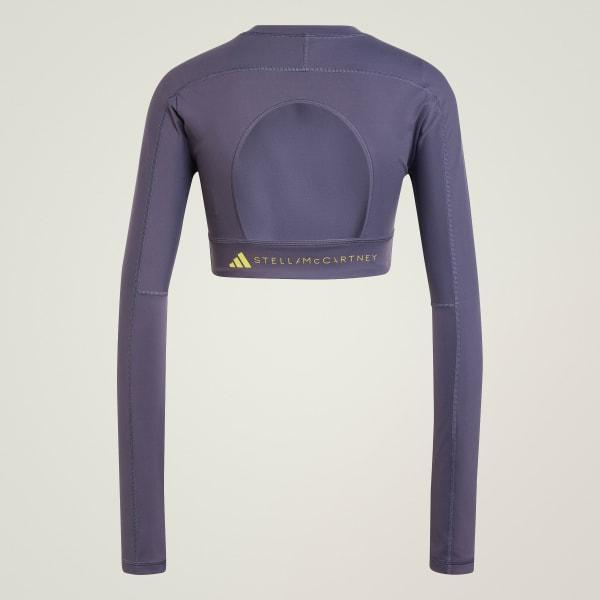 adidas by Stella McCartney TrueStrength Yoga Long Sleeve Crop Top Product Image