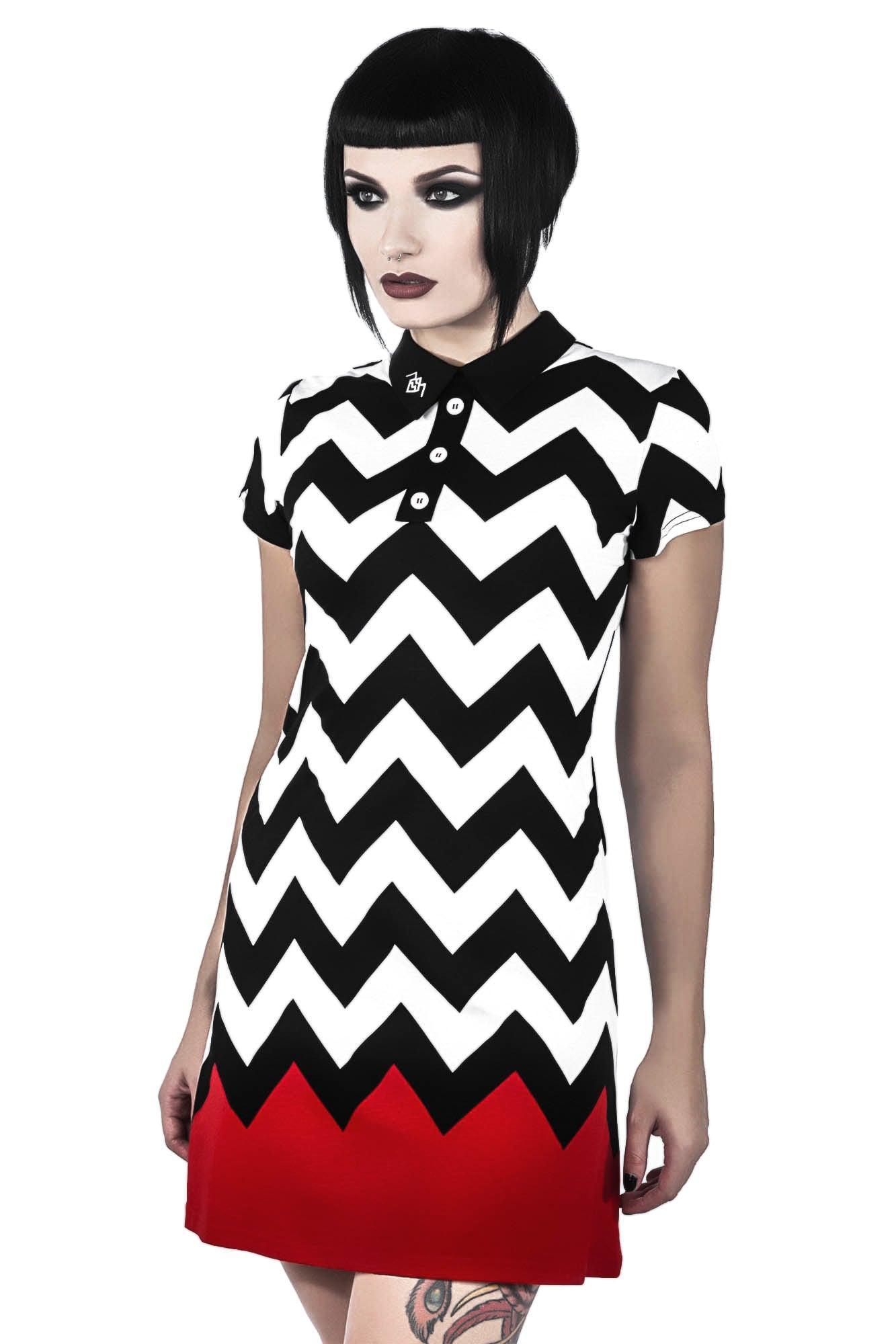 Red Room Skater Dress [B] - Resurrect Female Product Image