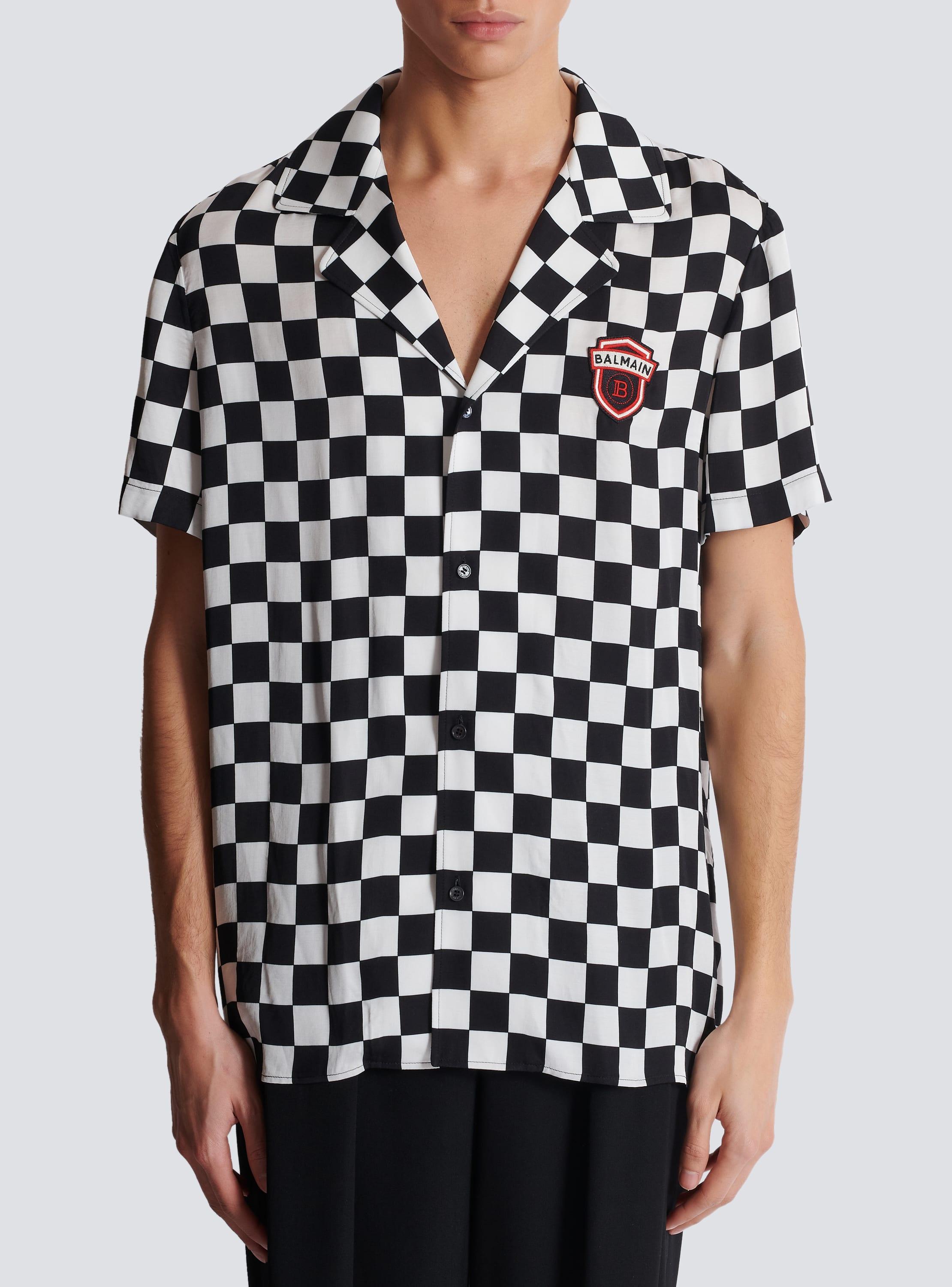 Satin Balmain Racing pyjama shirt Product Image