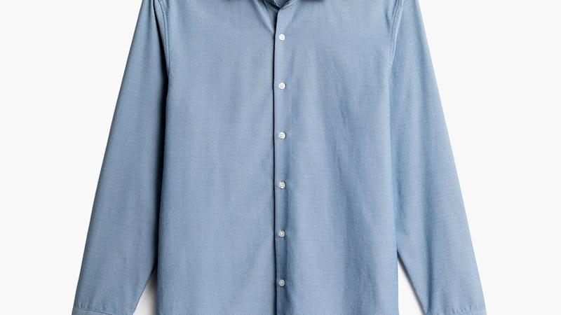 Blue Oxford Men's AeroZero° Dress Shirt Product Image