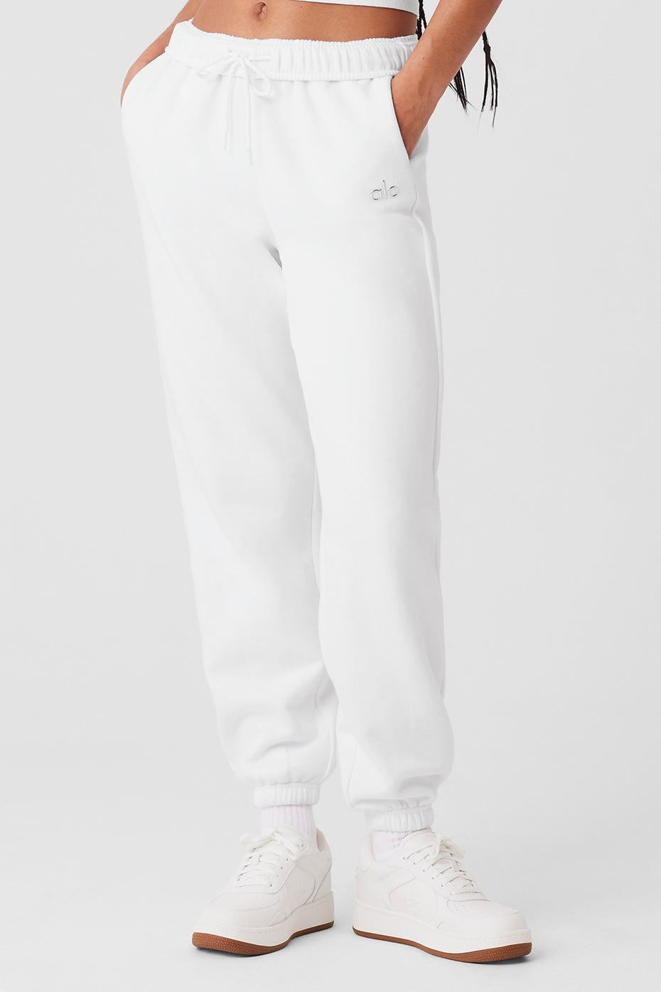 Accolade Sweatpant - White Female Product Image