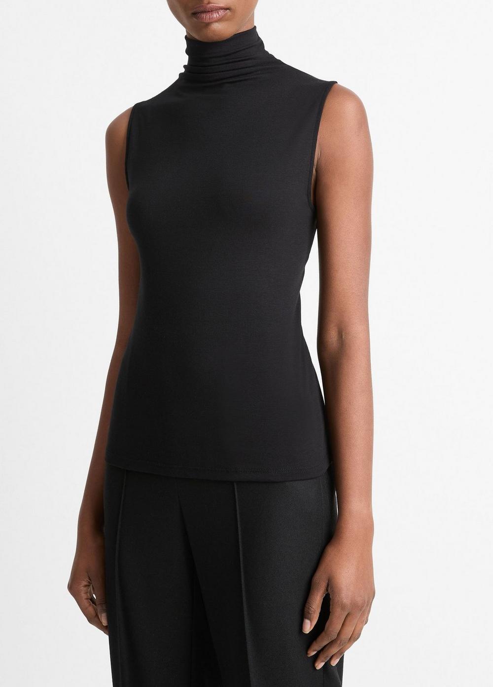 Sleeveless Turtleneck Product Image