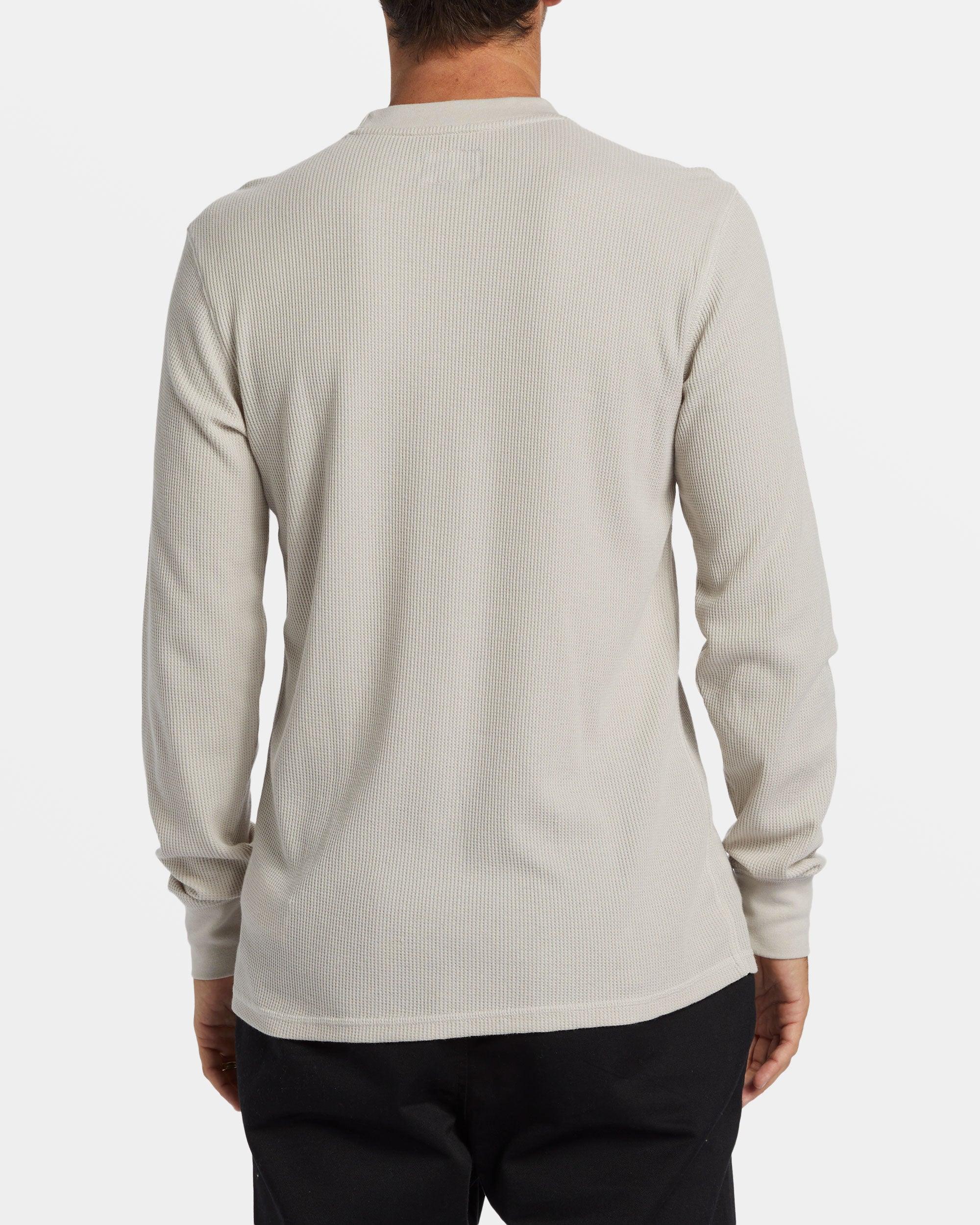 Essential Long Sleeve Thermal Top - Stone Male Product Image