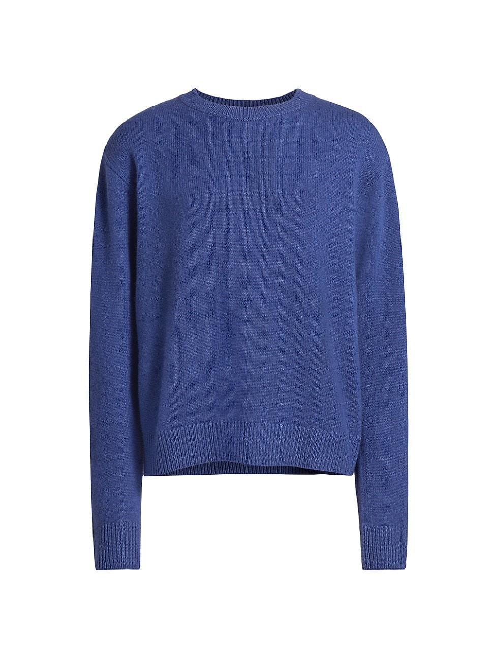 Womens Cashmere Crewneck Sweater Product Image