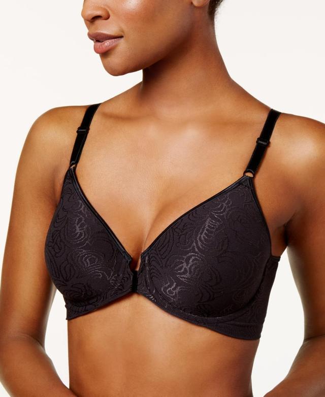 Bali Comfort Revolution Full-Figure Front-Closure Shaping Underwire Bra 3P66, Womens Product Image