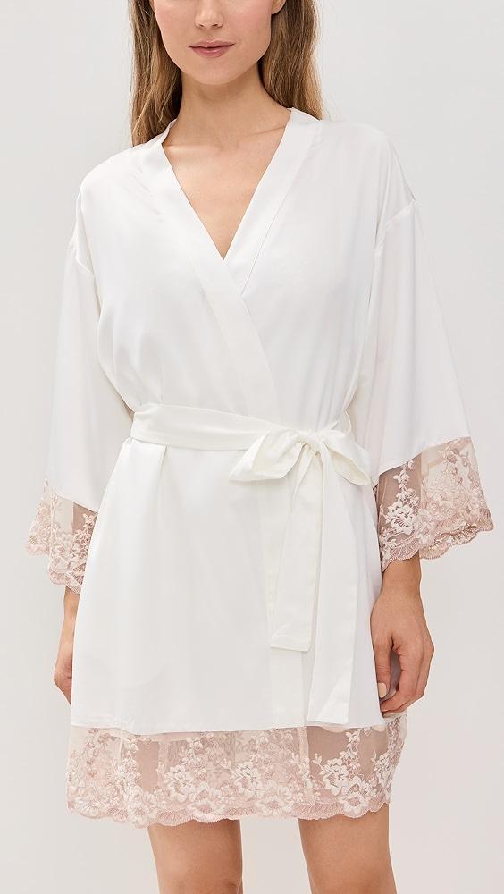 Flora Nikrooz Rosa Charmeuse Kimono | Shopbop Product Image